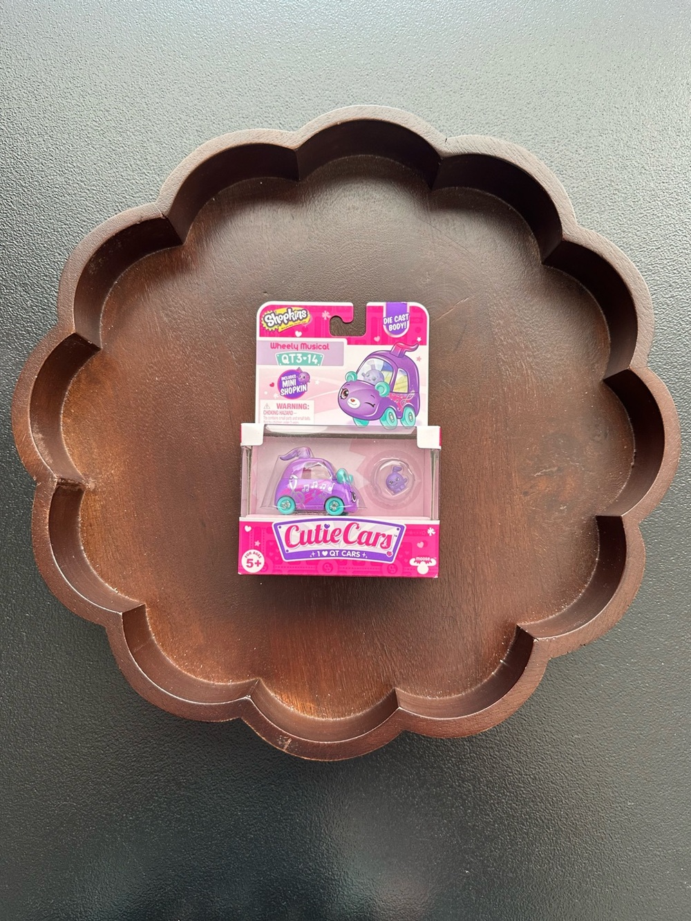 Shopkins Cutie Cars ~ Wheely Musical With Mini Shopkin QT3-14